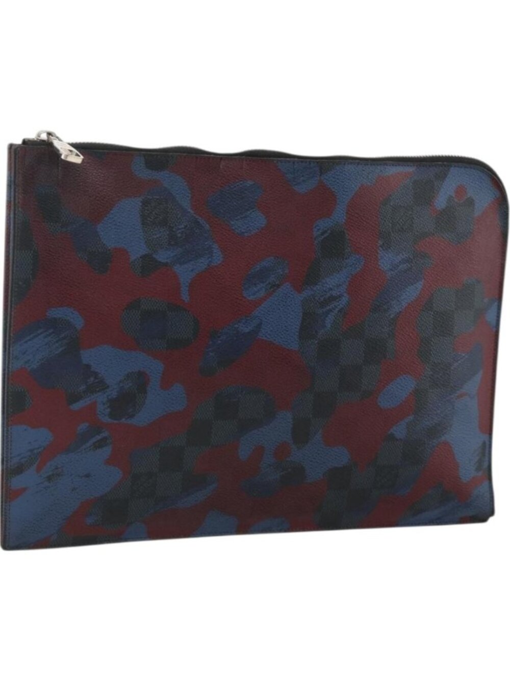 LOUIS VUITTON Damier Cobalt Pochette Jour GM Camouflage Bag N63292